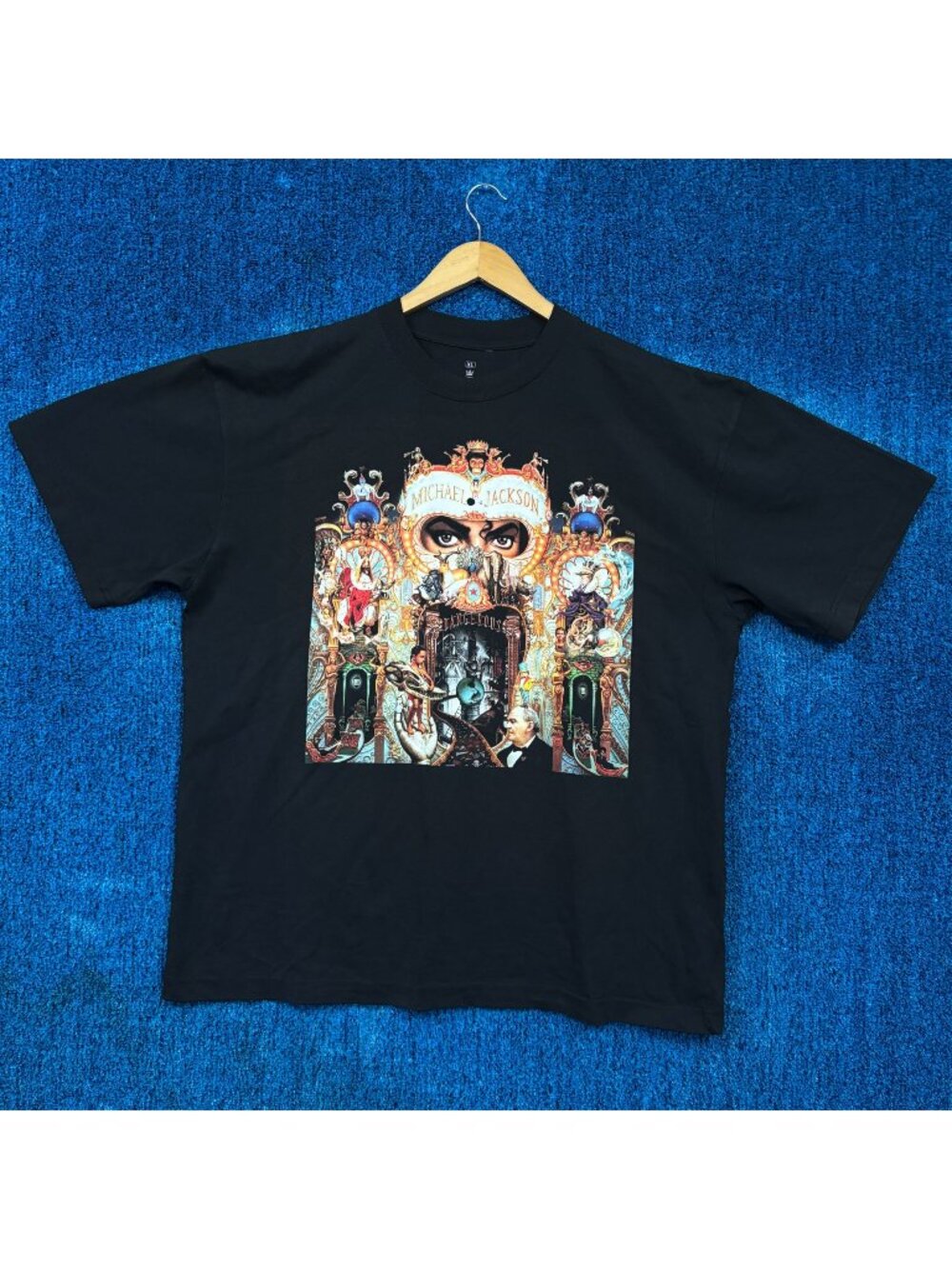 Michael Jackson Dangerous Album Cover Art King of Pop Tee XL